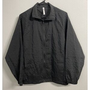 Fabletics Cleo Jacket Womens Small Black Sporty Lightweight Full Zip‎